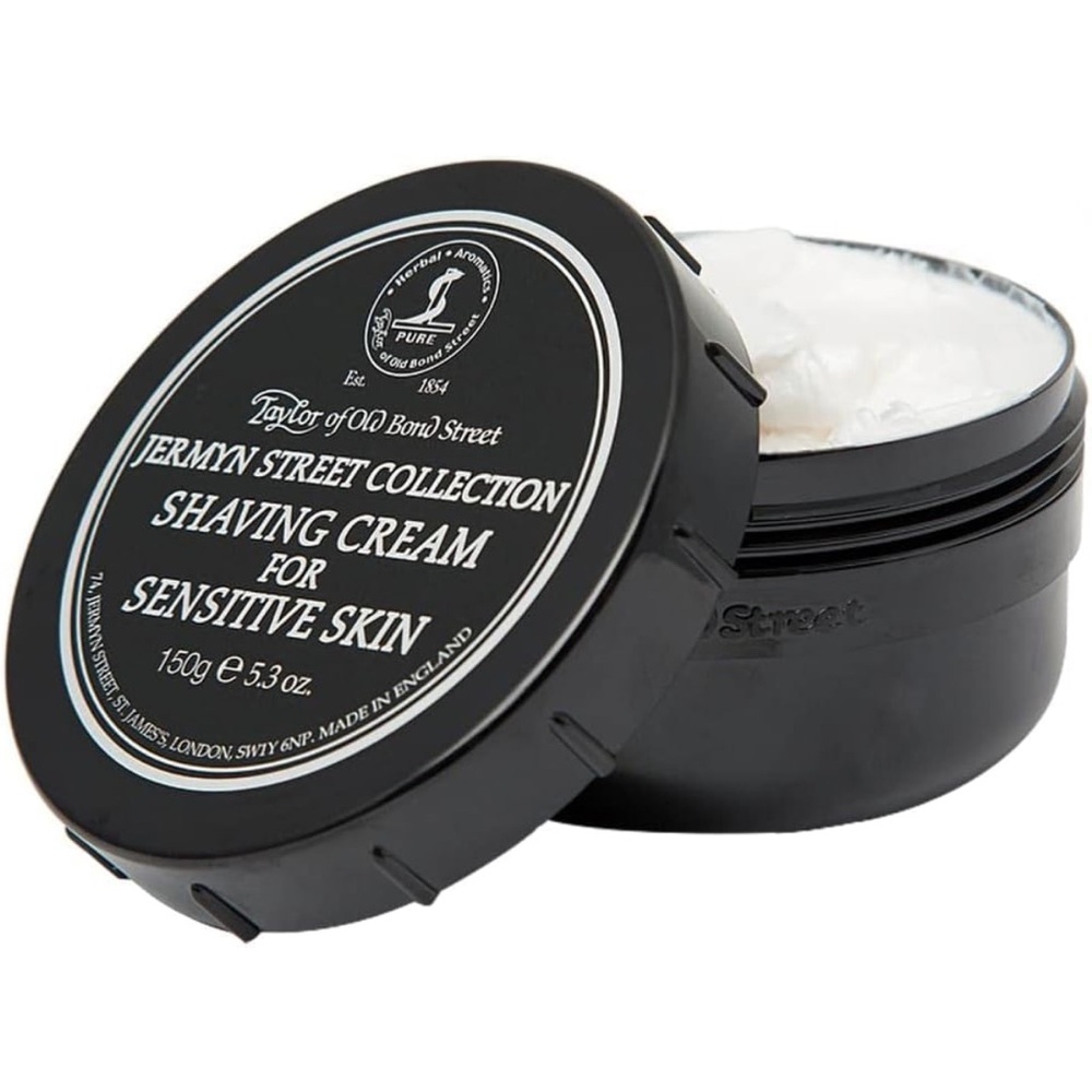 Taylor of Old Bond Street Jermyn Street Luxury Shaving Cream for Sensitive Skin, - Picture 2 of 5